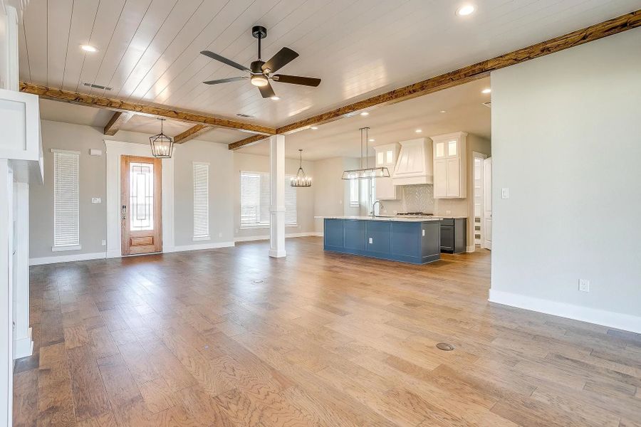 Representative unfurnished interior of a home built from the The Tiffany by Elmwood Custom Homes in Matthews Farm, Venus (Image 23). Representative unfurnished interior of a home built from the The Tiffany by Elmwood Custom Homes in Matthews Farm, Venus (Image 23).