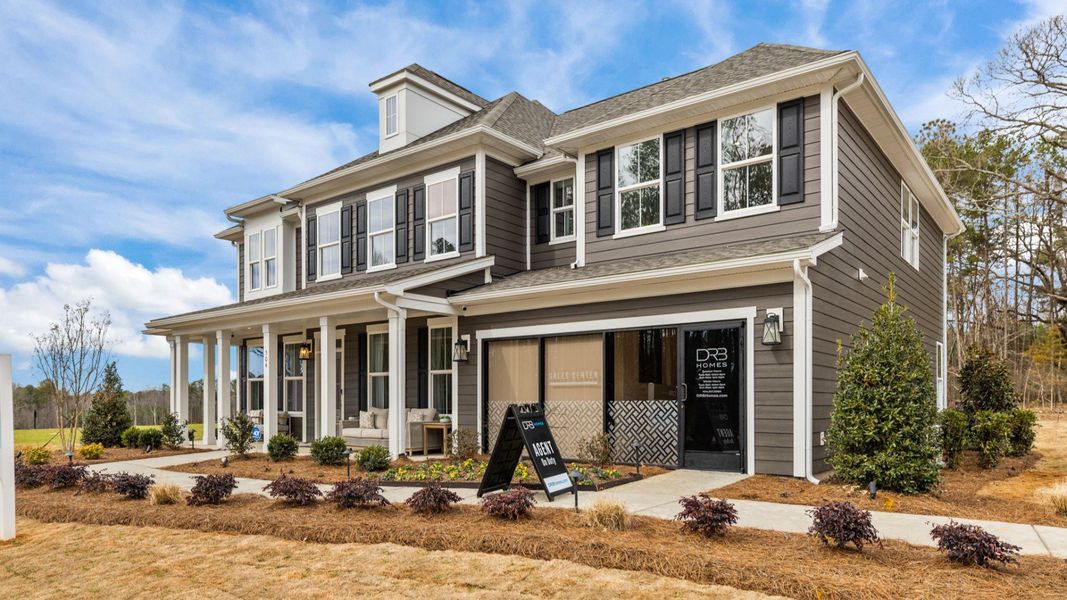 The Stonefield Home Plan in Michaux Garden by DRB Homes in Belmont, NC.