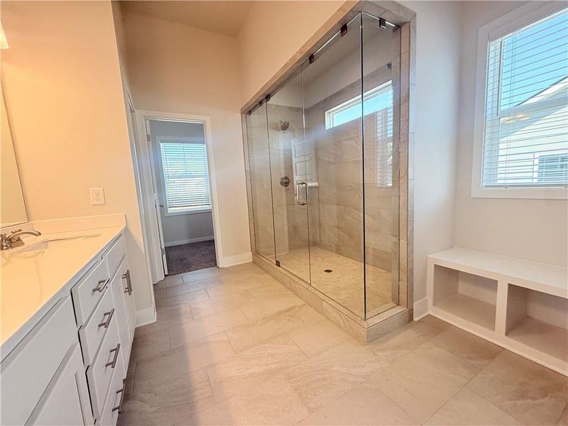Furnished interior view inside a new home in Ponderosa Farms Estates, Gainesville (Image 10).