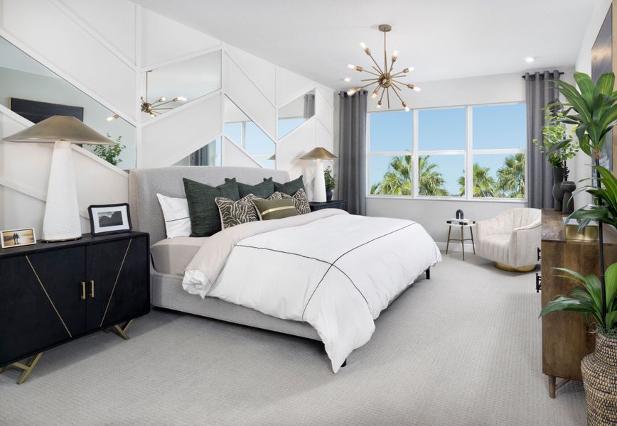 Representative furnished interior of a home built from the Eastwind by Mattamy Homes in Avila, Jensen Beach (Image 10).
