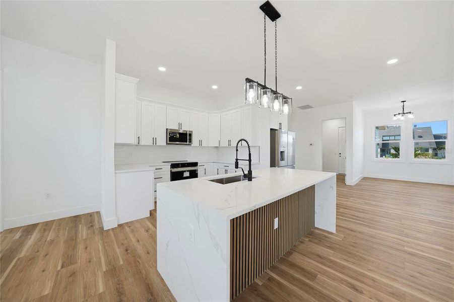 Furnished interior view inside a new home in , Punta Gorda (Image 9).
