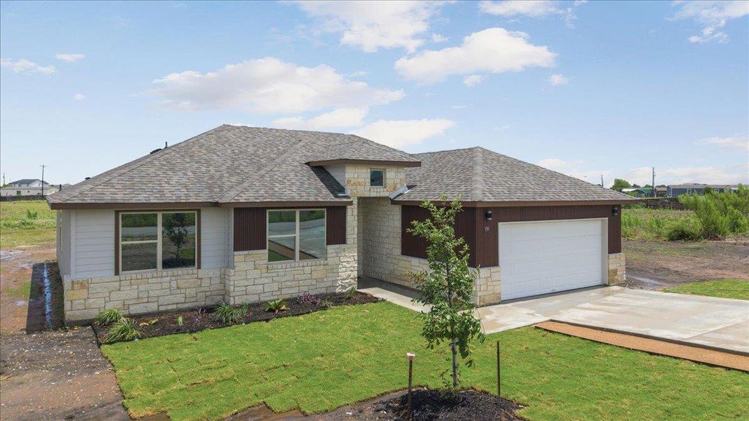 A newly constructed residence A newly constructed residence