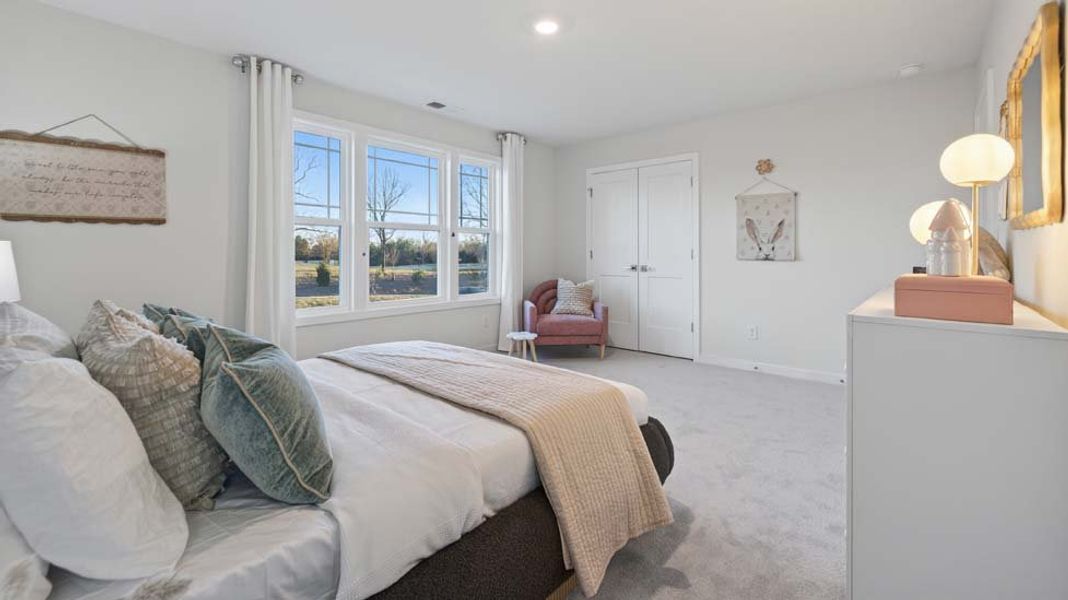 Furnished interior view inside a new home in Sylvan Creek, Denver (Image 18).