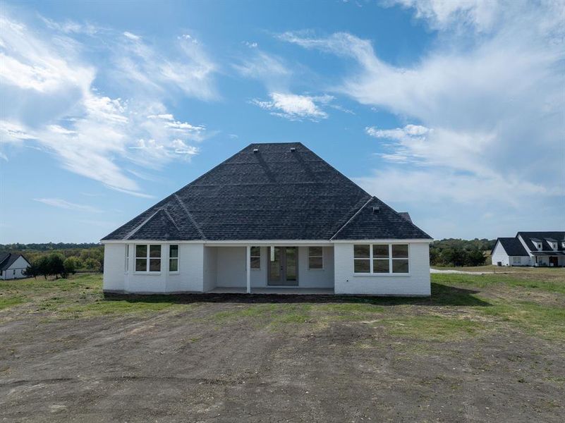 Front exterior of a new home in , Princeton, TX, highlighting curb appeal (Image 2). Front exterior of a new home in , Princeton, TX, highlighting curb appeal (Image 2).