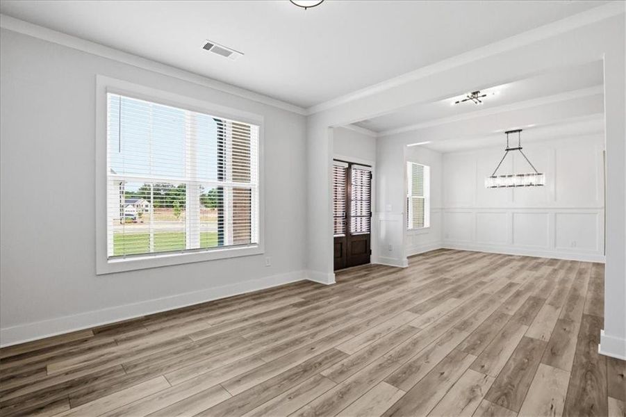 Spacious, unfurnished interior of a new home in , Lawrenceville (Image 49).