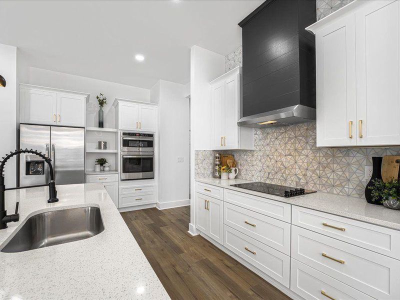 Furnished interior view inside a new home in , Dallas (Image 14).