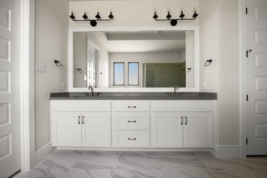 Furnished interior view inside a new home in Heath Golf and Yacht Club, Heath (Image 47).