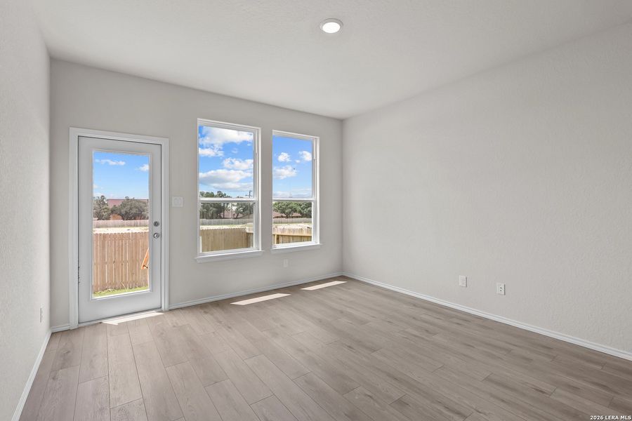 Spacious, unfurnished interior of a new home in Meadows at Oak Creek, San Antonio (Image 24). Spacious, unfurnished interior of a new home in Meadows at Oak Creek, San Antonio (Image 24).
