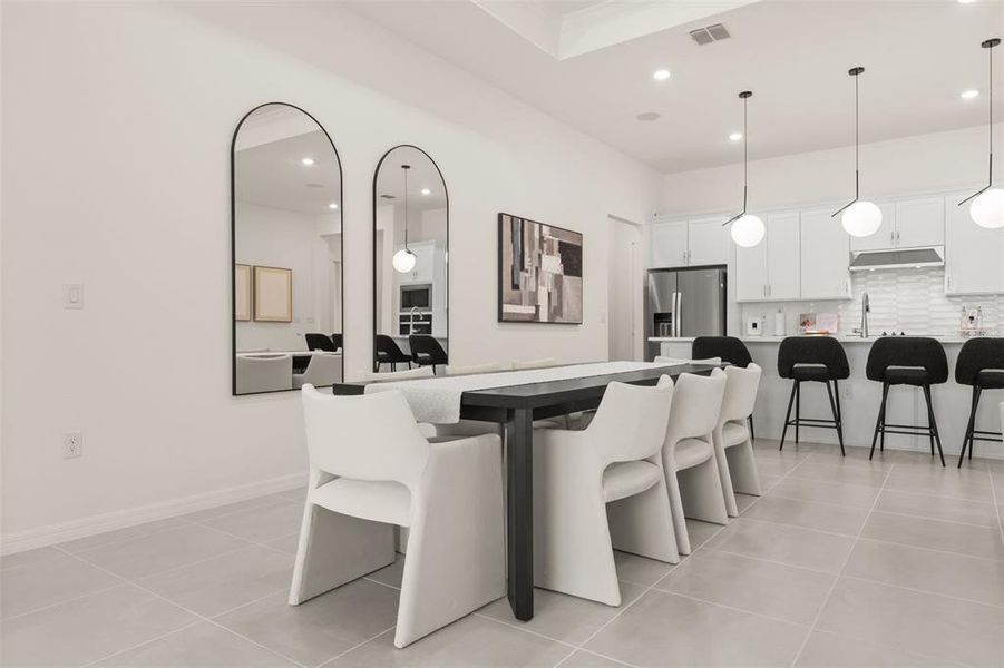Furnished interior view inside a new home in , Winter Garden (Image 12).
