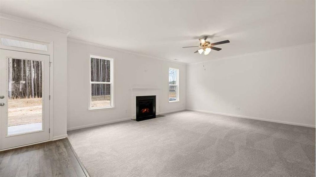 Spacious, unfurnished interior of a new home in Wildwood, Covington (Image 18).