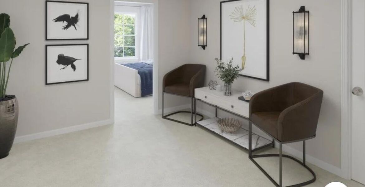 Furnished interior view inside a new home in Limehouse Farms, Summerville (Image 4).