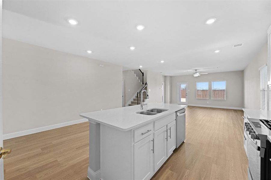 Furnished interior view inside a new home in Windmore, Princeton (Image 12).