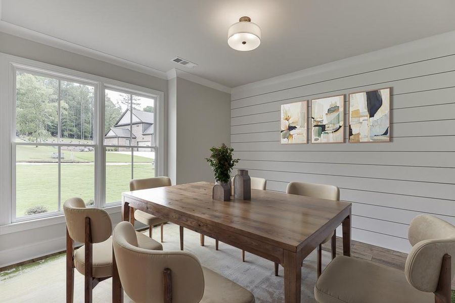 Furnished interior view inside a new home in , Bishop (Image 19).