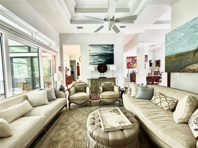 Furnished interior view inside a new home in , Fernandina Beach (Image 16).