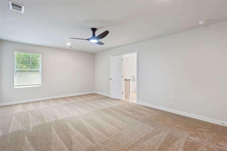 Spacious, unfurnished interior of a new home in Campground Crossing, McDonough (Image 26). Spacious, unfurnished interior of a new home in Campground Crossing, McDonough (Image 26).