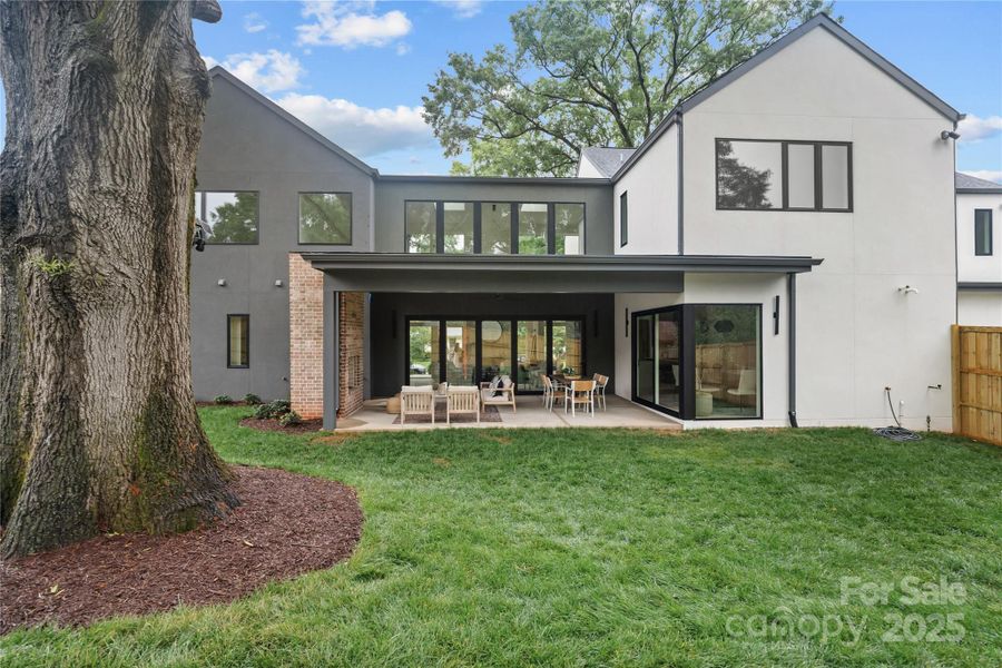 Exterior details and patio area of a home in , Charlotte (Image 22).