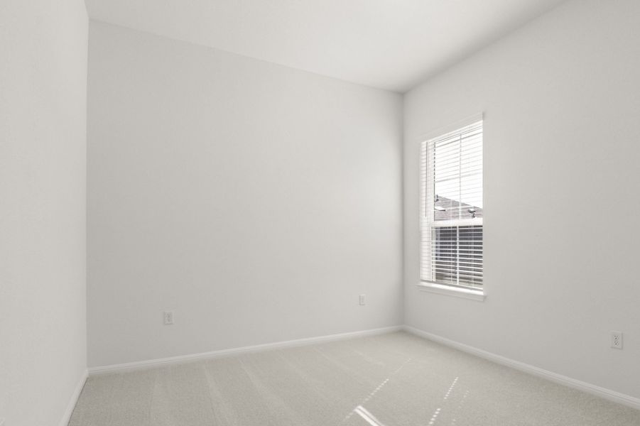Spacious, unfurnished interior of a new home in Easton Park, Austin (Image 48).