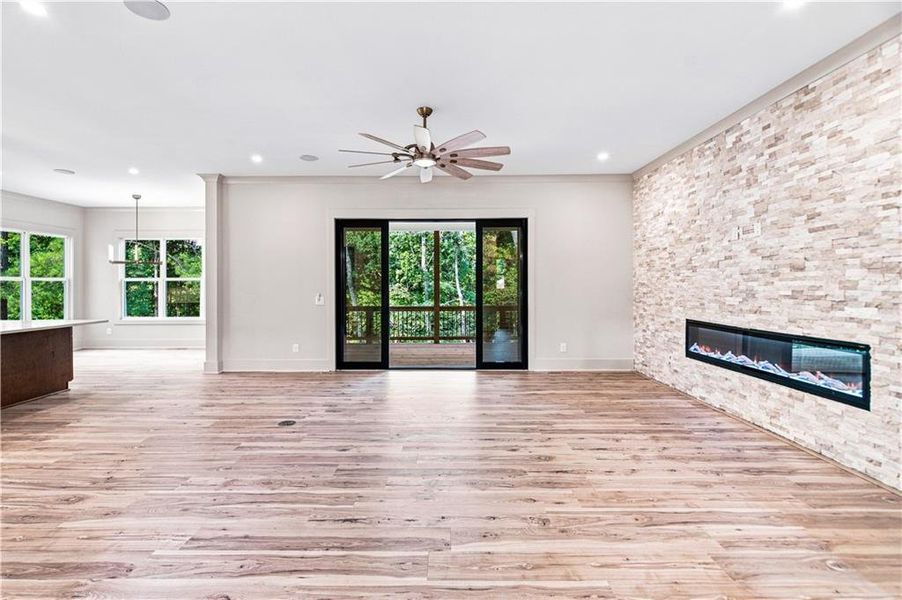 Spacious, unfurnished interior of a new home in , Flowery Branch (Image 31). Spacious, unfurnished interior of a new home in , Flowery Branch (Image 31).