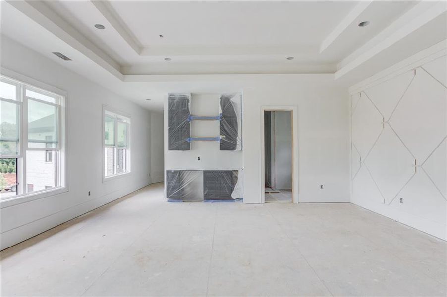 In-progress construction of a new home in , Buford, GA (Image 24).