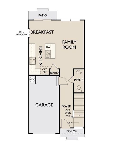 2D floor plan layout of this home in , Summerville, SC (Image 5).
