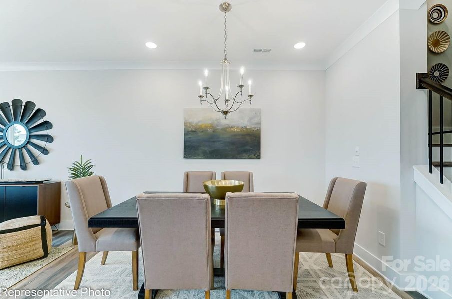 Breakfast area