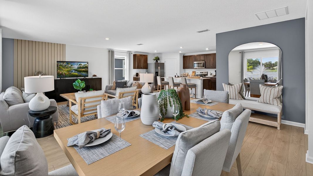 Representative furnished interior of a home built from the CALI by D.R. Horton in Copes Landing, Jacksonville (Image 15).