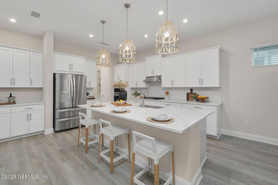 Furnished interior view inside a new home in , St. Johns (Image 7).