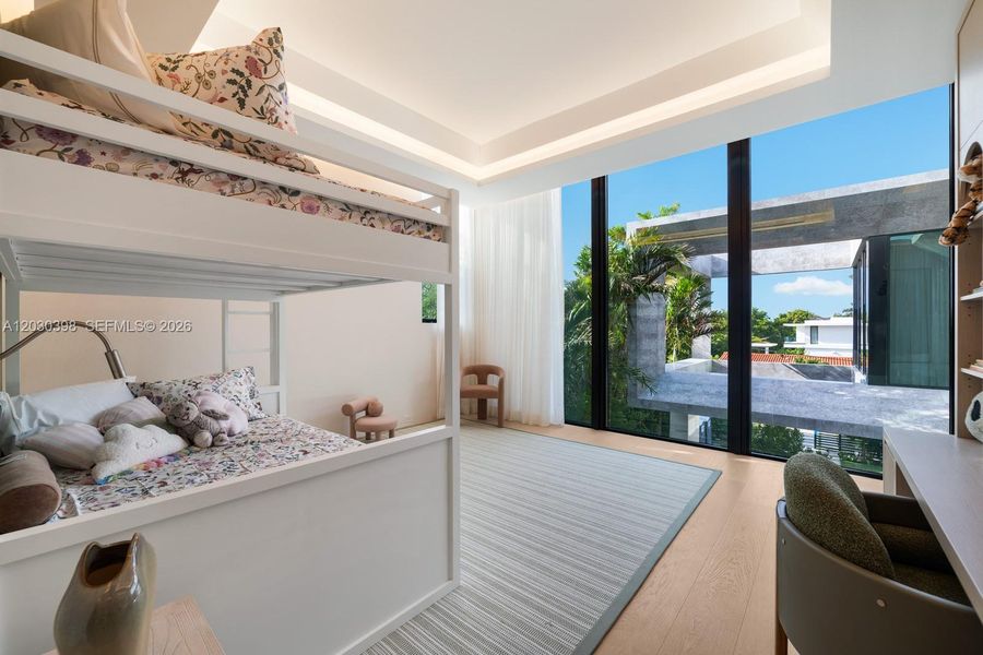 Furnished interior view inside a new home in , Miami Beach (Image 17).
