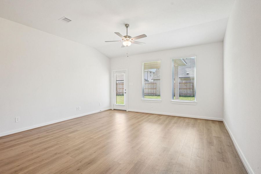 Photo is not of the actual home, but is an inspirational photo of builder’s model home and may depict options, furnishings, and/or decorator features that are not included