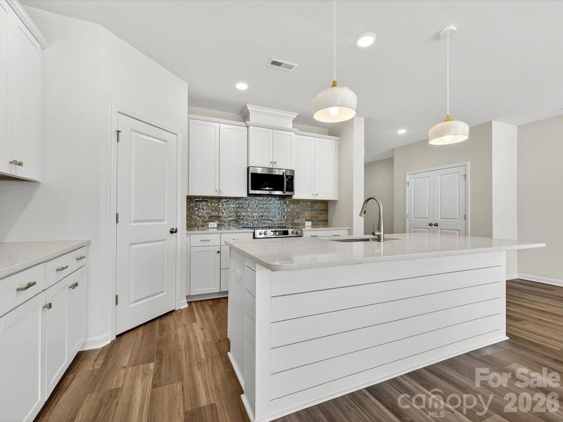 Furnished interior view inside a new home in Westview Towns, Waxhaw (Image 7).