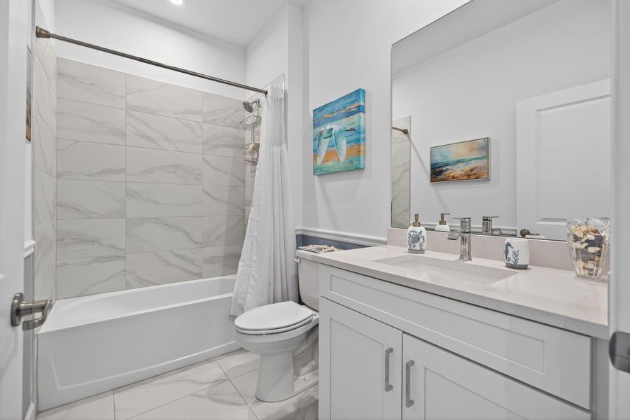 Furnished interior view inside a new home in , Port St. Lucie (Image 49).