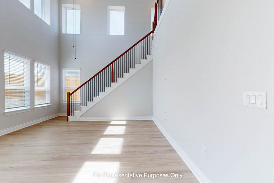Spacious, unfurnished interior of a new home in Cedar Brook, Leander (Image 16). Spacious, unfurnished interior of a new home in Cedar Brook, Leander (Image 16).