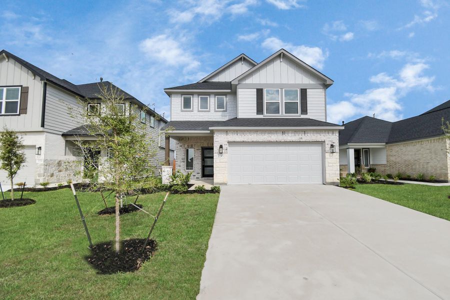 Sample photo of completed home with similar floor plan. Actual colors and selections may vary.