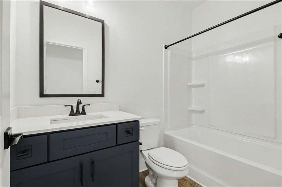 Furnished interior view inside a new home in Thunder Ridge, Dawsonville (Image 9).