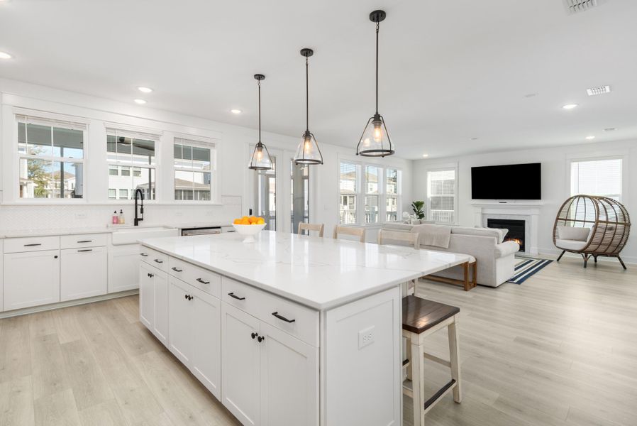 Furnished interior view inside a new home in , Mount Pleasant (Image 45).