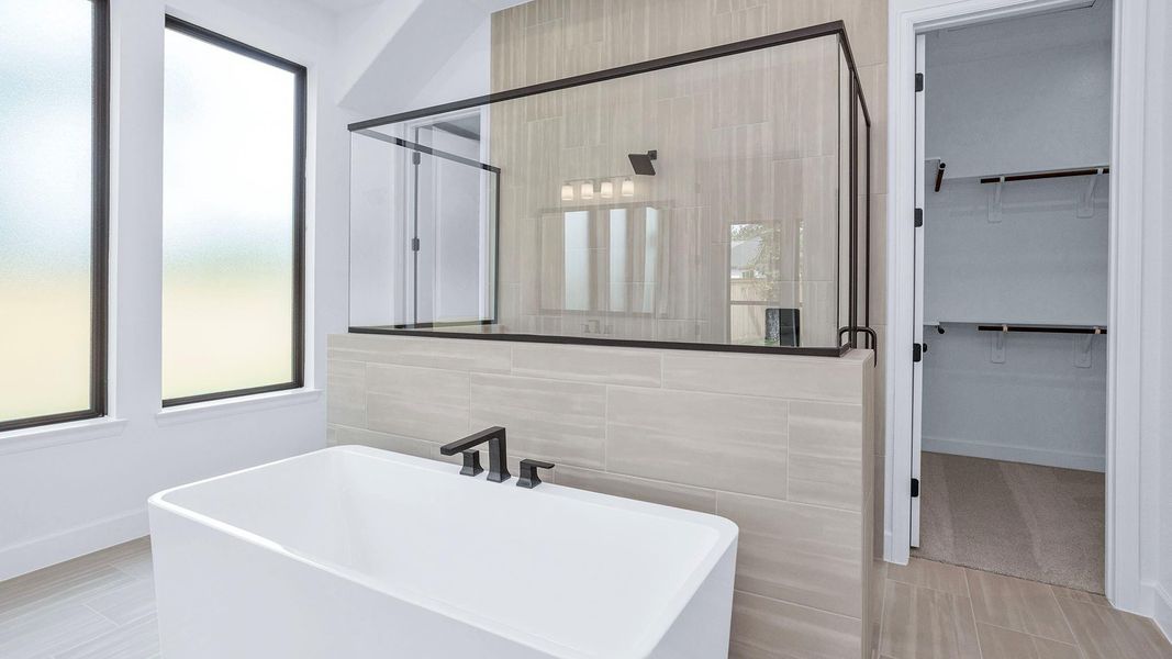 Furnished interior view inside a new home in Kresston, Montgomery (Image 11).
