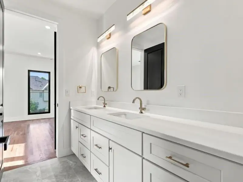Furnished interior view inside a new home in , Marietta (Image 11).