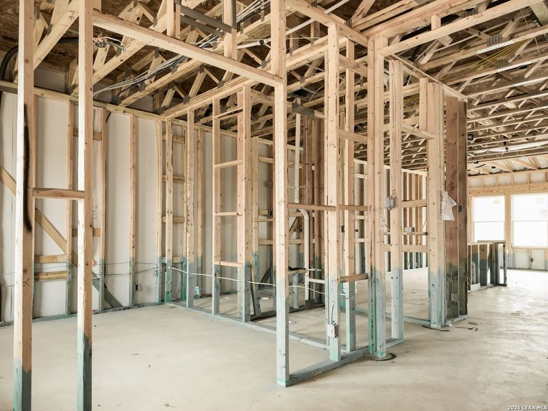 In-progress construction of a new home in Cordova Trails, Seguin, TX (Image 7). In-progress construction of a new home in Cordova Trails, Seguin, TX (Image 7).