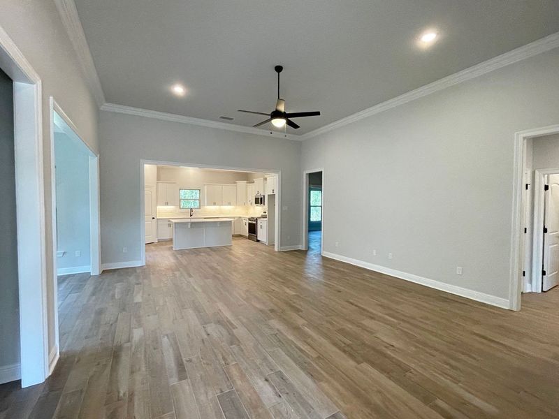 Spacious, unfurnished interior of a new home in Iron Rock, Cantonment (Image 5).