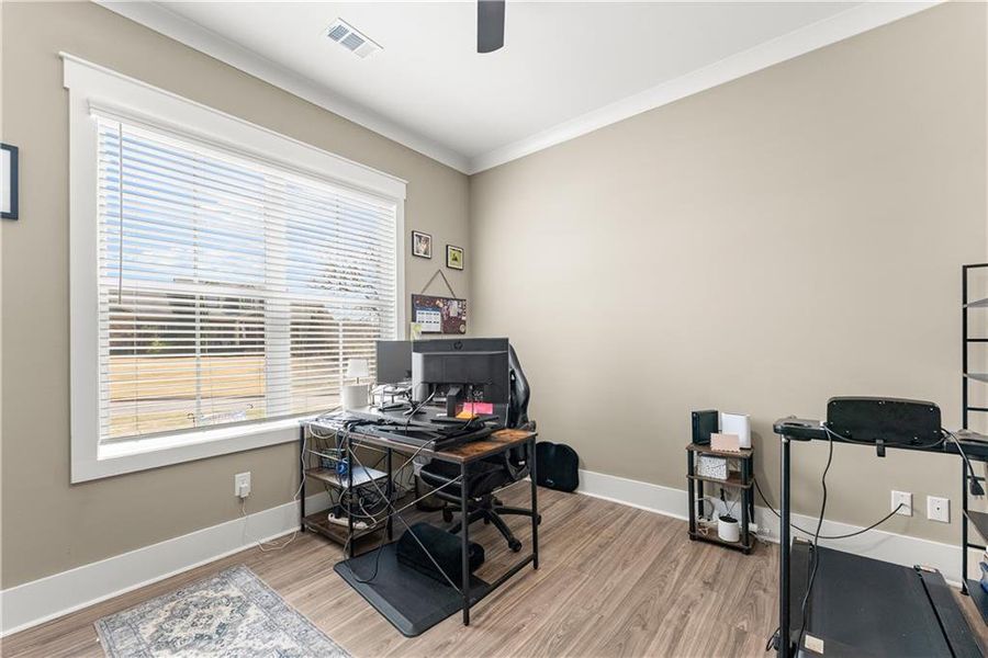 Furnished interior view inside a new home in , Dawsonville (Image 19).