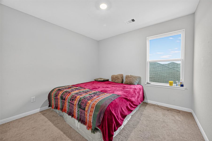 Secondary bedroom view. Secondary bedroom view.