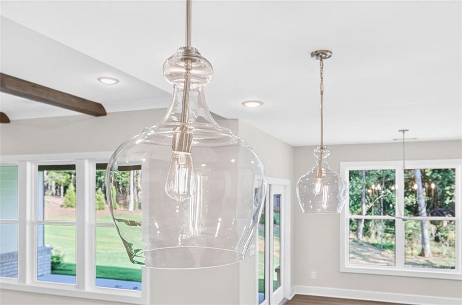 Close-up of interior finishes inside a home in , Gainesville (Image 34).