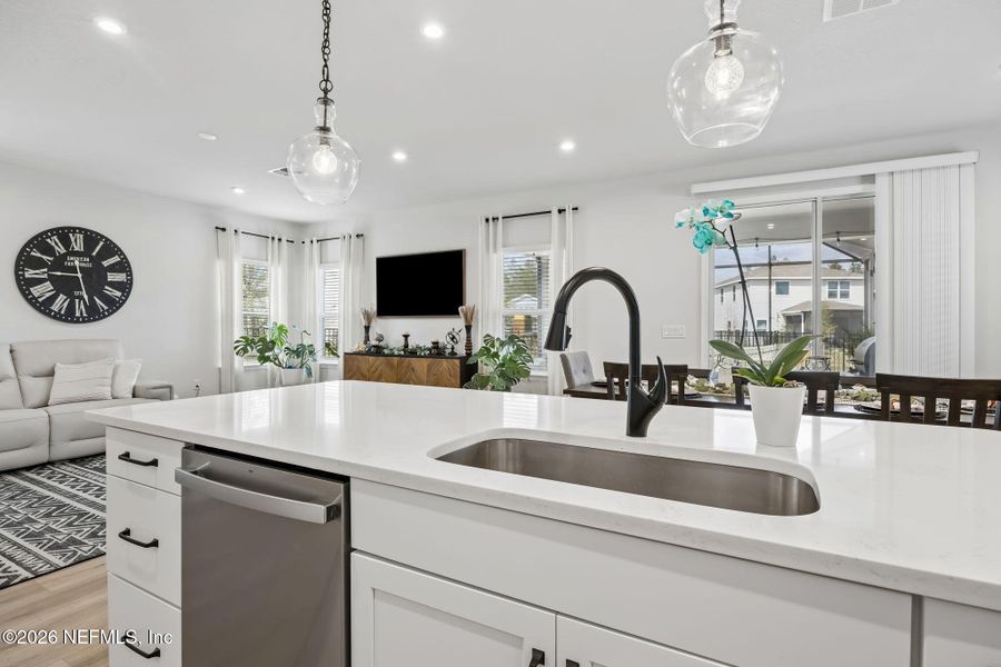 Furnished interior view inside a new home in , St. Augustine (Image 11).