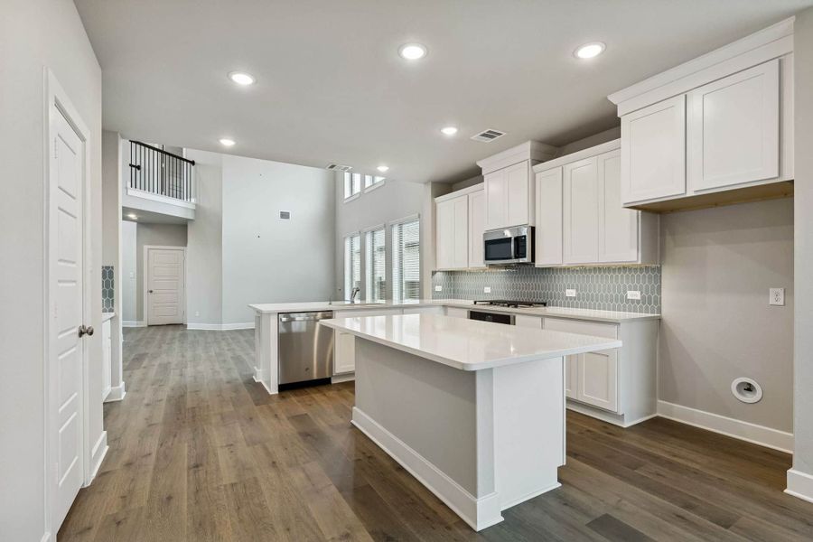 Furnished interior view inside a new home in Solterra Texas, Mesquite (Image 5).