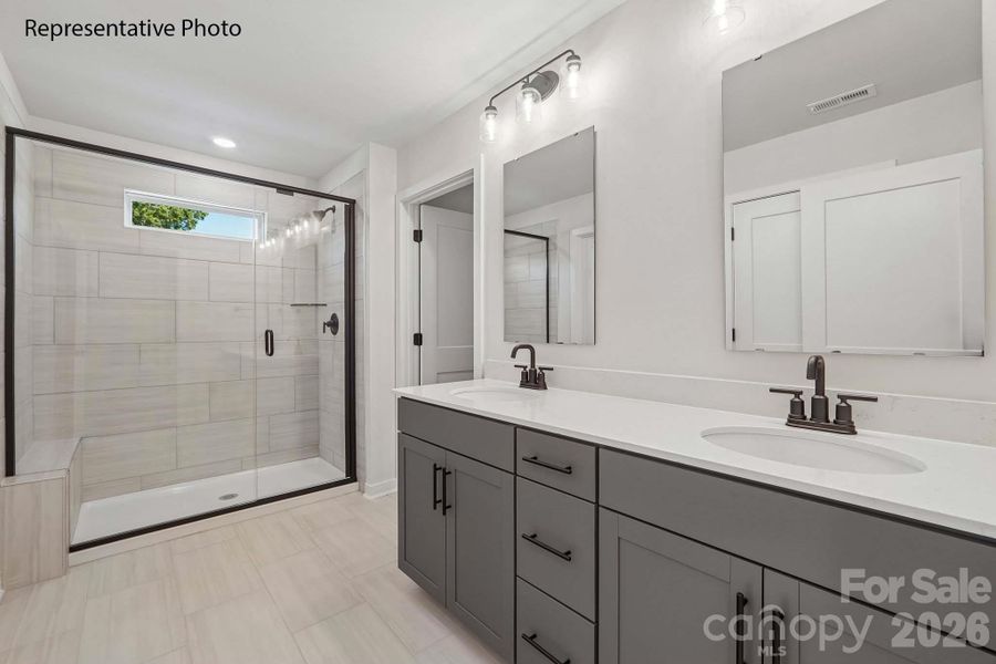 Furnished interior view inside a new home in Oak Grove Hill, Huntersville (Image 8).