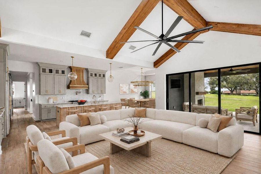 Furnished interior view inside a new home in , Ocala (Image 8).