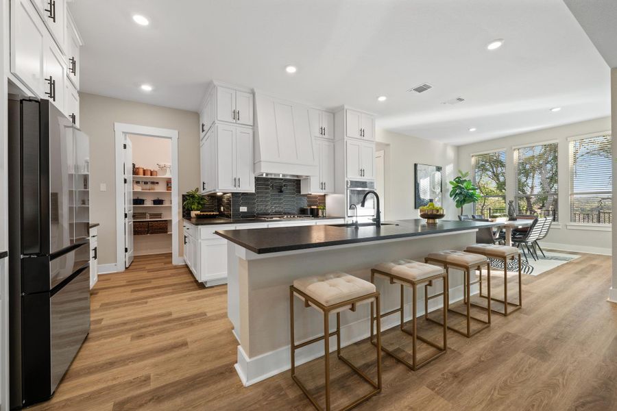 Furnished interior view inside a new home in Bryson, Leander (Image 31). Furnished interior view inside a new home in Bryson, Leander (Image 31).