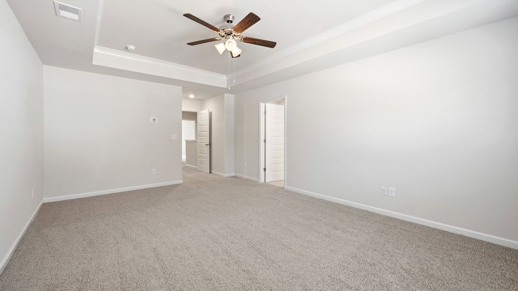 Spacious, unfurnished interior of a new home in Independence Villas and Townhomes, Loganville (Image 26). Spacious, unfurnished interior of a new home in Independence Villas and Townhomes, Loganville (Image 26).