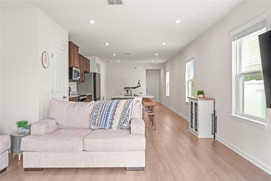 Furnished interior view inside a new home in , Deland (Image 7).