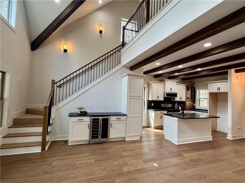 Furnished interior view inside a new home in , Ellijay (Image 14).